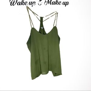 Charlotte Russe Green Tank Top